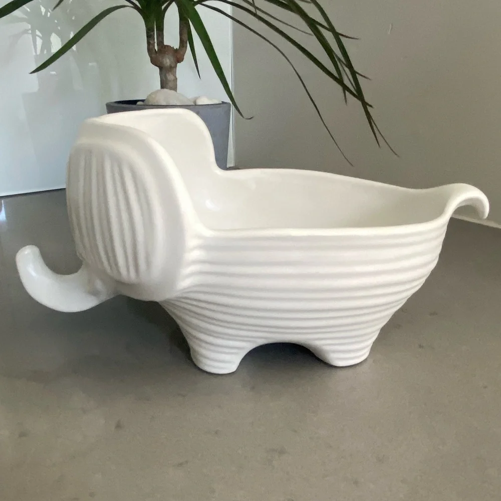 Jonathan Adler Menagerie Ceramic Elephant Bowl